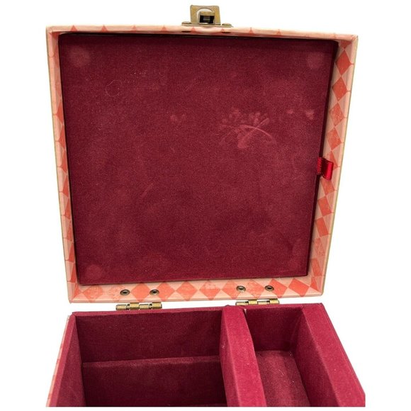 Photo Top Velvet Lined Jewelry Music Box Aunt That's What Friends Are For Song - Picture 4 of 14